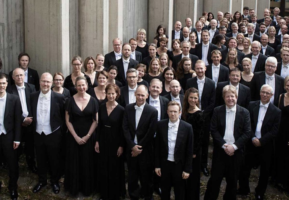 Stor orkester. Fotografi.