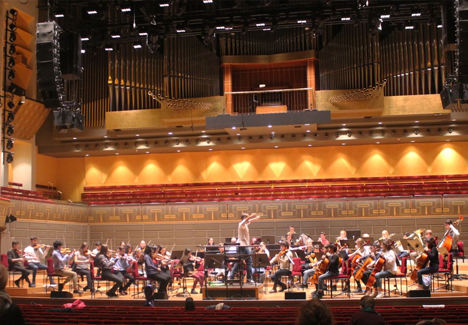 Ungdomsorkester. Fotografi.