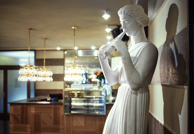 Stora foajén. Fotografi.