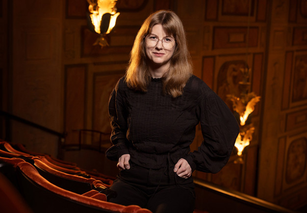 Woman smiling. Photo