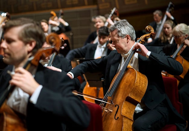 Musicians playing. Photo