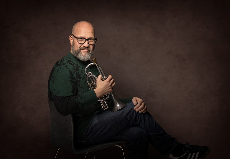 Portrait of Joakim Agnas. Photo.