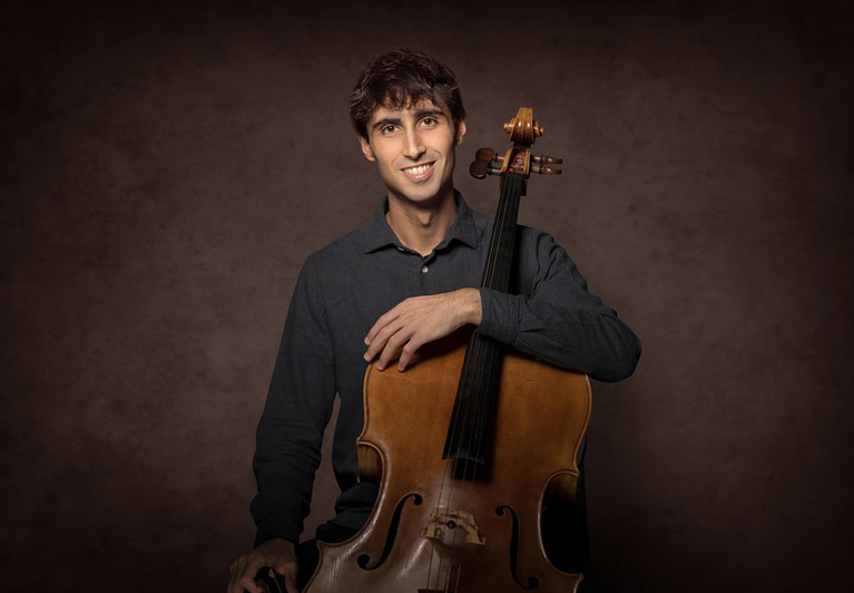 Guy who smiles. Photo.