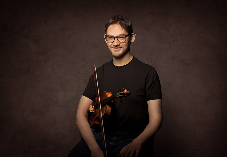 Blurry photo of the main foyer