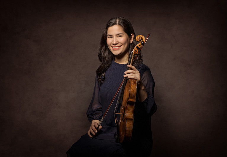 Blurred photo of one of the foyers at Konserthuset.