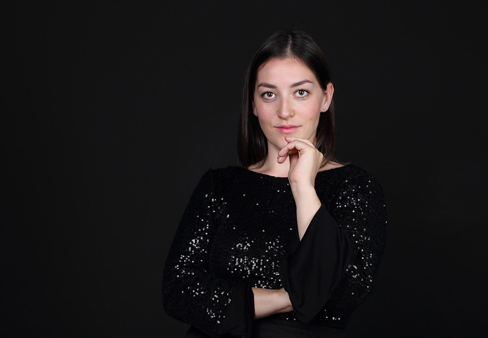 Närbild på kvinna. Fotografi